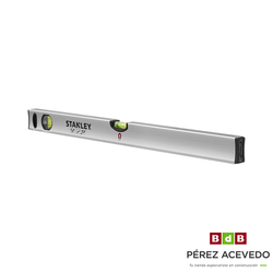NIVEL ALUMINIO RECTANGULAR 60 CM MAGENTICO STANLEY