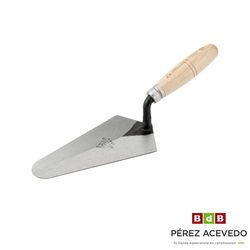 PALETA ALBAÑIL MADRID MANGO MADERA 130 X 120 MM BELLOTA