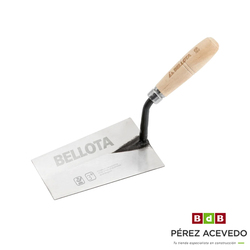 PALETA ALBAÑIL NORTE MANGO MADERA 180 X 115 MM BELLOTA