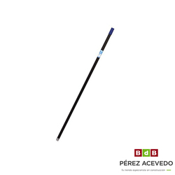 PALO CEPILLO DOMESTICO CON ROSCA 140 X 22 MM