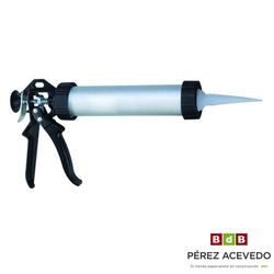 PISTOLA TUBULAR SILICONA MASILLADORA DE J310 ML.