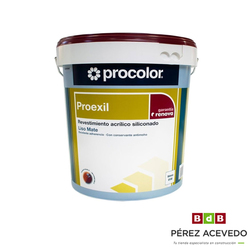 REVESTIMIENTO ACRILICO SILICONADO PROEXIL BLANCO 15 LITROS