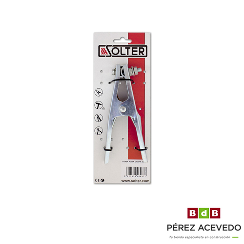 PINZA MASA CHAPA 200A SOLTER
