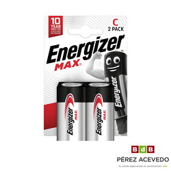 PILA ALCALINA C-LR14 ENERGIZER BLISTER 2 UND