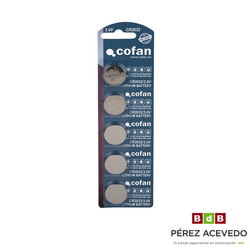PILA BOTON CR2025 / 3.0 V (UNIDAD)