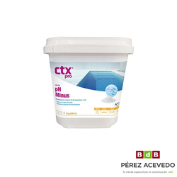 minorador de ph granulado piscinas ctx-10 (8 kg.)