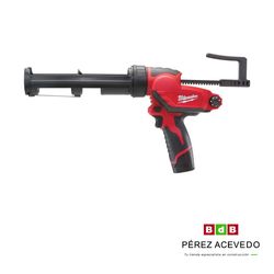 PISTOLA QUIMICOS BATERIA CARTUCHOS 310ML M12 PCG/310C-201B MILWAUKEE