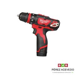 TALADRO BATERIA PORTABROCAS DESMONTABLE M12 BDDXKIT-202C MILWAUKEE