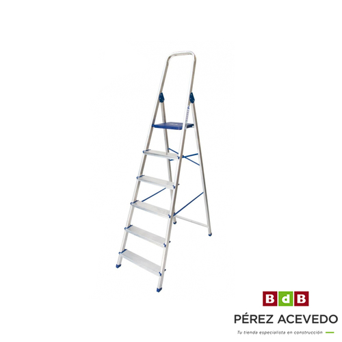ESCALERA DOMESTICA 6 PELDAÑOS