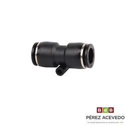EMPALME  RAPIDO PLASTICO RECTO TUBO T-6