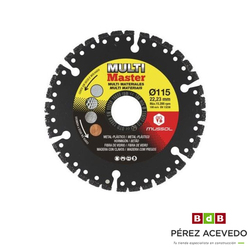 DISCO DIAMANTE 115 GENERAL OBRA MUSSOL MULTIMASTER