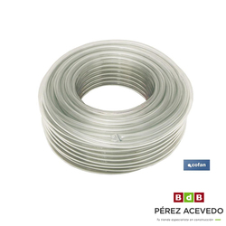MANGUERA NIVEL PVC TASPARENTE 10 X 14 MM COFAN