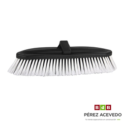 CEPILLO LAVACOCHES PROFESIONAL PVC CON CANAL AGUA