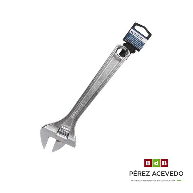 LLAVE INGLESA 12 - 300 MM MOLETA CENTRAL