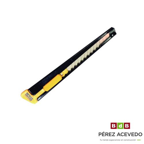 CUTTER METALICO PEQUEÑO 9 MM. PROFESIONAL NIVEL