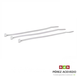 BRIDAS NYLON BLANCO 7,6 X 540 mm