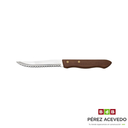 CUCHILLO MULTISUSOS MADERA HOJA 10 CM PACK 3 UNIDADES COFAN
