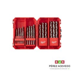 SET BROCAS METAL THUNDERWEB HSS-G DIN-338 (25 PIEZAS) MILWAUKEE