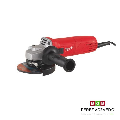AMOLADORA ELECTRICA 125 MM AG10-125EK 1000 W MILWAUKEE