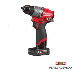 TALADRO PERCUTOR SUBCOMAPCTO BATERIA M12 FPD2-602X MILWAUKEE