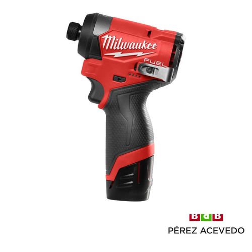 ATORNILLADOR IMPACTO SUBCOMAPCTO BATERIA 1/4 M12 FID2-202X MILWAUKEE