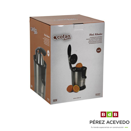 EXPRIMIDOR ELECTRICO COFAN RIBADEO 160 W.