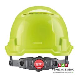 CASCO SEGURIDAD BOLT 100 AMARILLO A.V. VENTILADO MILWAUKEE