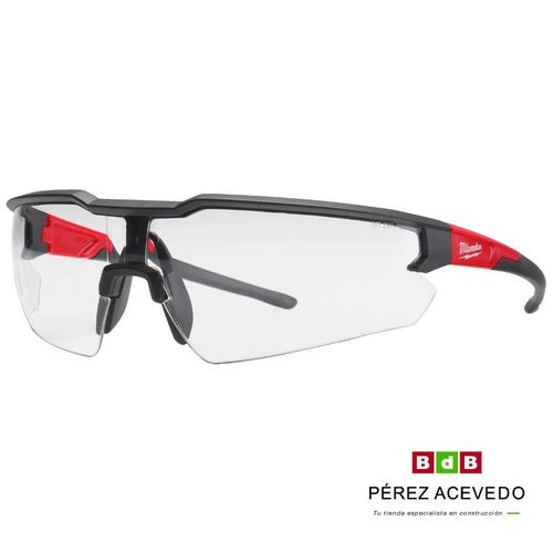 GAFAS SEGURIDAD  ANTI VAHO-RAYADURAS TRANSPARENTE MILWAUKEE