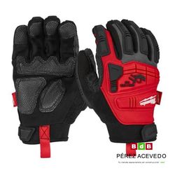 GUANTES ANTI IMPACTO IMPACT DEMOLITION T-10 MILWAUKEE