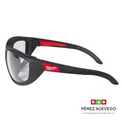 GAFAS SEGURIDAD PREMIUM C/INSERTO TRANSPARENTE MILWAUKEE