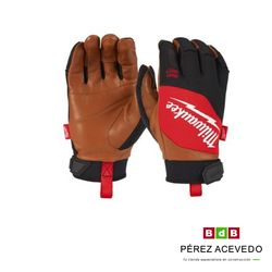 GUANTES PIEL HYBRID LEATHER GLOVES T-10 MILWAUKEE