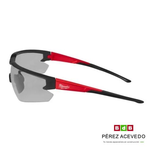 GAFAS SEGURIDAD ANTI VAHO-RAYADURAS GRIS MILWAUKEE