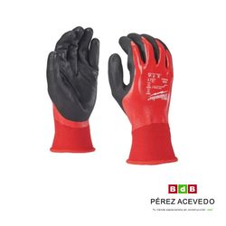 GUANTES ANTICORTE NITRILO TOTALMENTE RECUBIERTOS NIVEL A T-9 MILWAUKEE