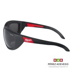 GAFAS SEGURIDAD PREMIUM C/INSERTO AHUMADAS POLARIZADAS MILWAUKEE