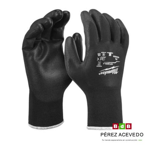 GUANTES ANTICORTE POLIURETANO NIVEL A T-9 MILWAUKEE