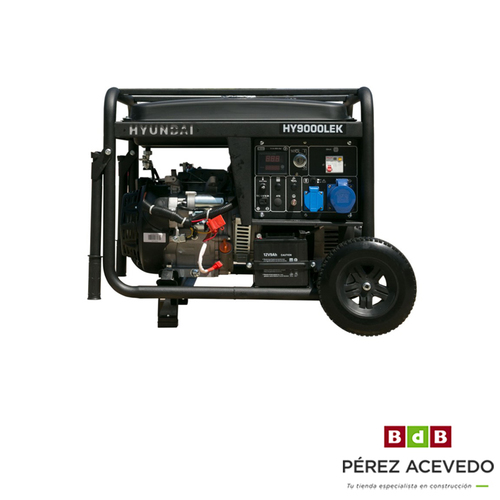 GRUPO ELECTRÓGENO HYUNDAI HY9000LEK 6.6 KW