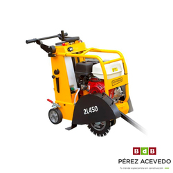 CORTADORA JUNTAS 450 MM. 13HP GX390 IMCOINSA 2L450