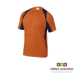 CAMISETA MANGA CORTA NARANJA / MARINO BALI TALLA XL
