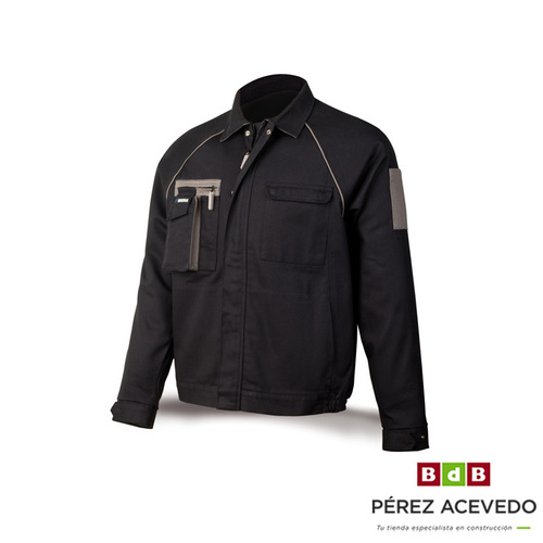 CAZADORA ALGODON SUPERTOP GRIS T.54