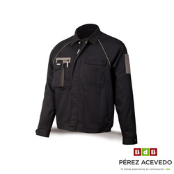 CAZADORA ALGODON SUPERTOP GRIS T.56