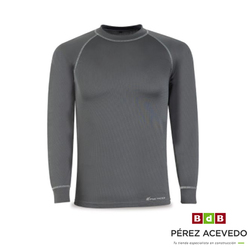 CAMISETA TERMICA GRIS MARCA COOLDRY TALLA M