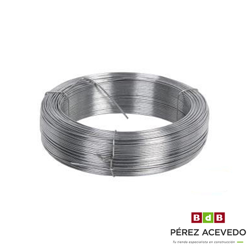 ALAMBRE GALVANIZADA  Nº 14 ROLLO 1 KG