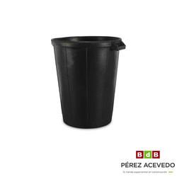 CUBO GOMA CONSTRUCION 100 LITROS SIN TAPA