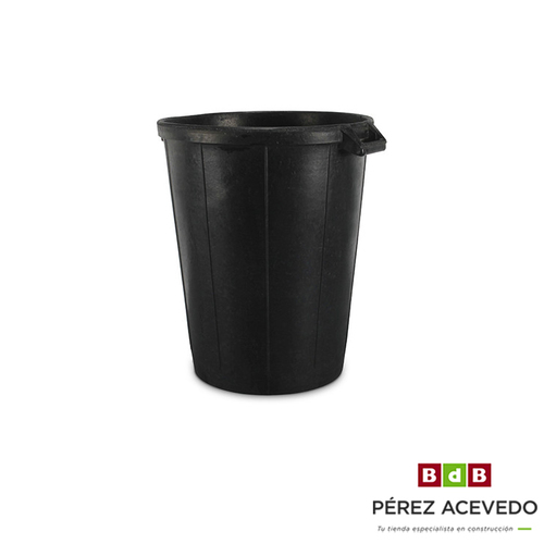 CUBO GOMA CONSTRUCION 100 LITROS SIN TAPA
