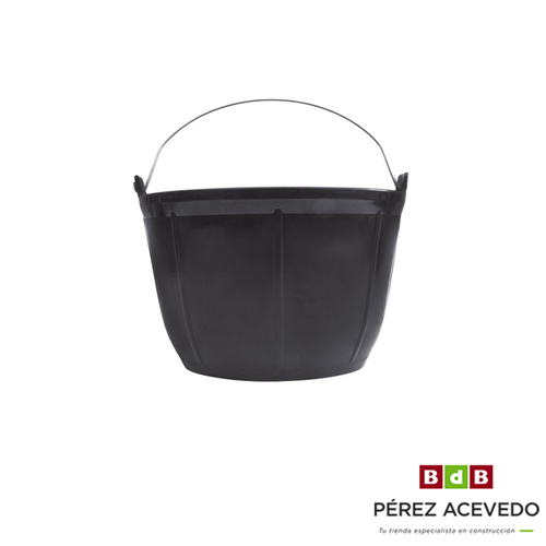 CUBO DE GOMA ITALIANO 10 LITROS BELLOTA IRROMPIBLE