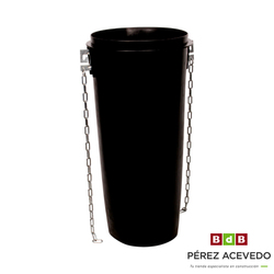 BAJANTE ESCOMBROS TRAMO RECTO PLASTICO REFORZADO