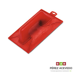 LLANA PLASTICO ROJO 27 X 18 CM. RUBI