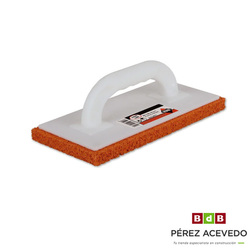 LLANA GOMA ESPUMA RUGUSA 28 X 14 RUBI M/PLASTICO
