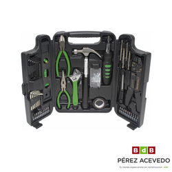 JUEGO HERRAMIENTAS ABS MAC POWER 129 PIEZAS CON MALETIN