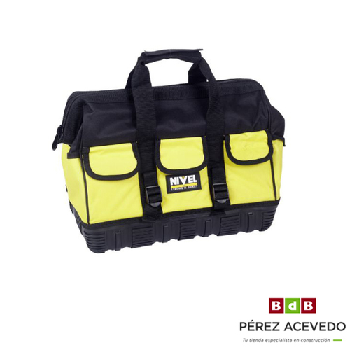 BOLSA HERRAMIENTAS PROFESIONAL POLIETILENO 31X21X23 CM  NIVEL